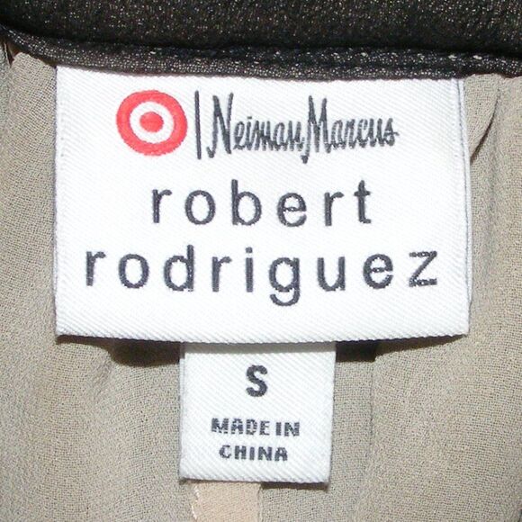 ROBERT RODRIGUEZ Top, S, Mesh, Ruffle Neck/Front, Sleeveless, Neiman Marcus - Picture 6 of 13